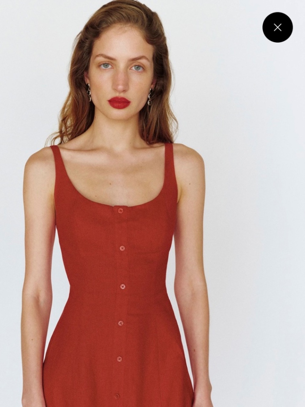 Reformation Fraise Linen Dress - Sold Out